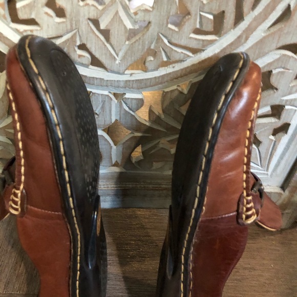 BORN Hand Crafted Leather Driving Loafers Size 9 - Picture 2 of 3